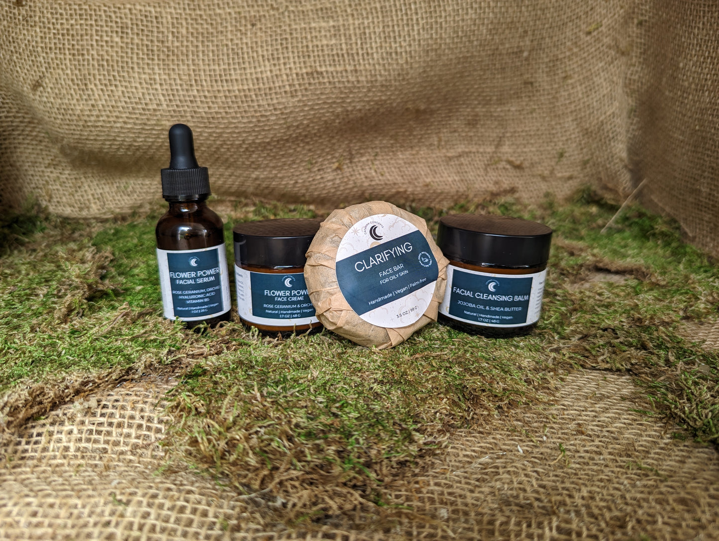 FACIAL BUNDLE - CLEAN, PLUMP, HYDRATE (OILY SKIN)