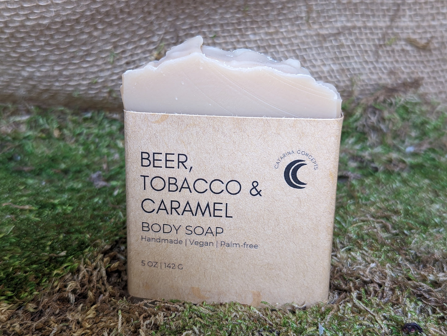 BEER, TOBACCO & CARAMEL CLASSIC BAR SOAP