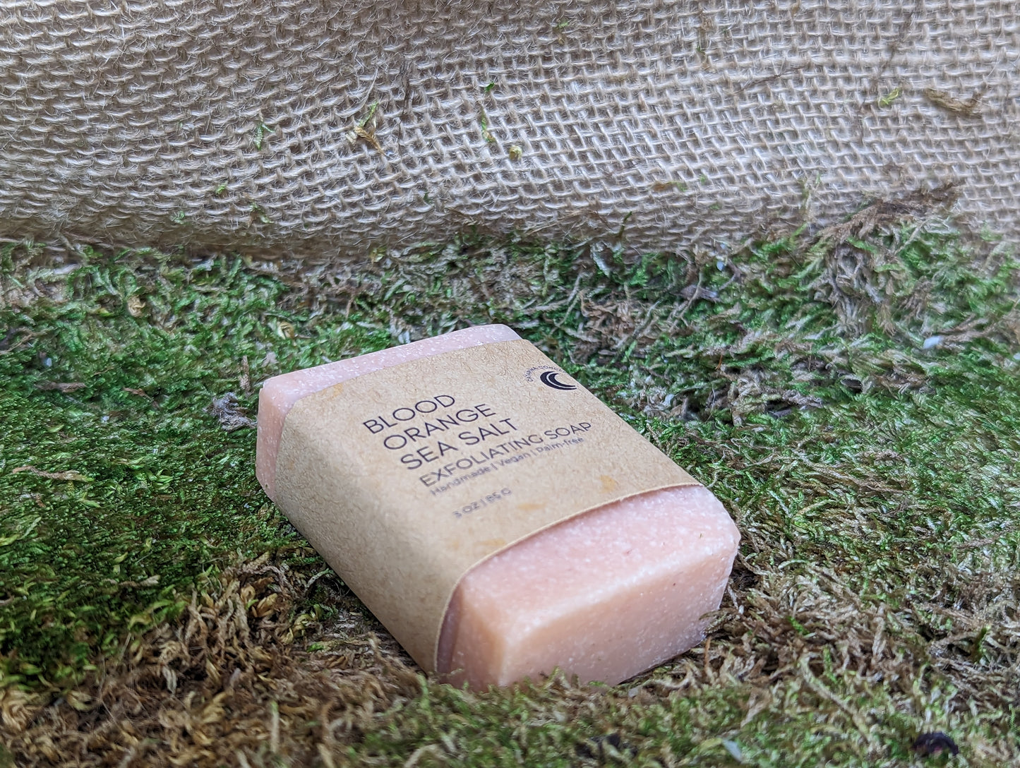 BLOOD ORANGE SEA SALT EXFOLIATING BAR SOAP